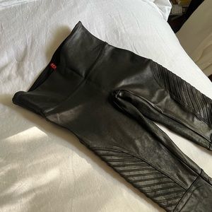 Spanx Leather Leggings